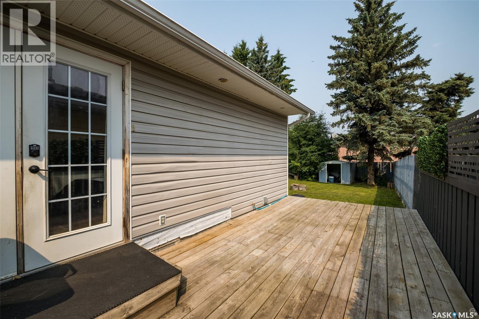 209 Macdowall Crescent, Prince Albert, SK - Outdoor With Deck Patio Veranda With Exterior