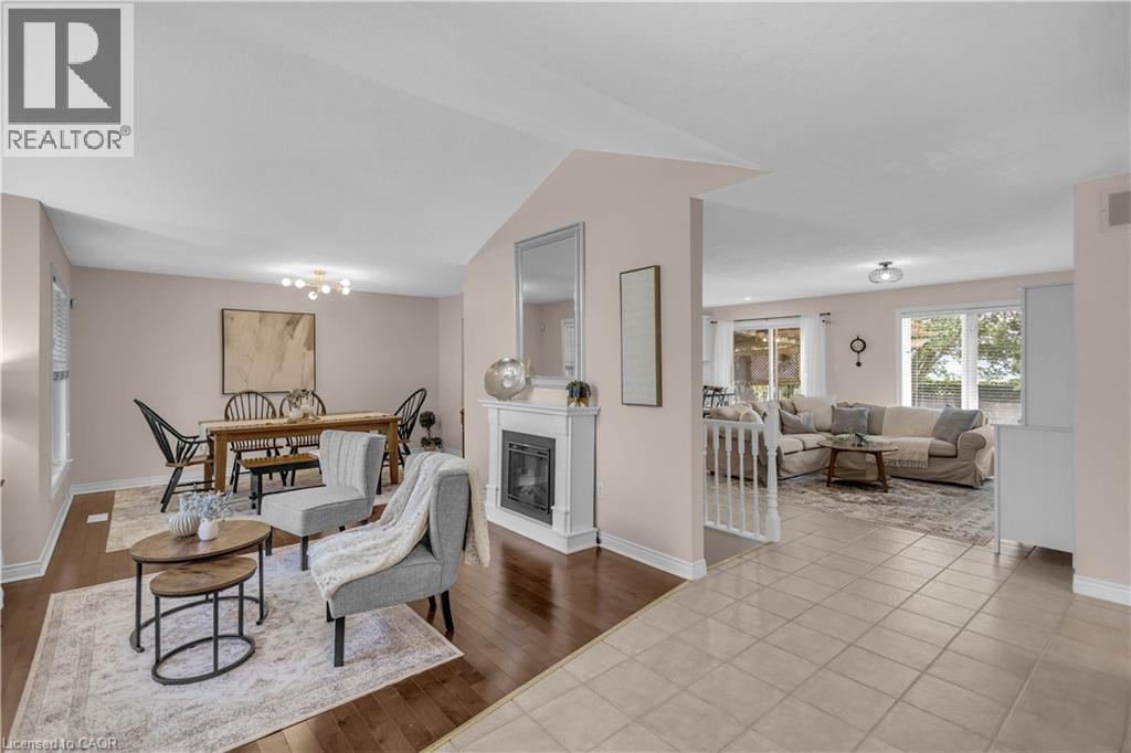 65 Thistlemoor Drive, Caledonia, ON - Indoor With Fireplace