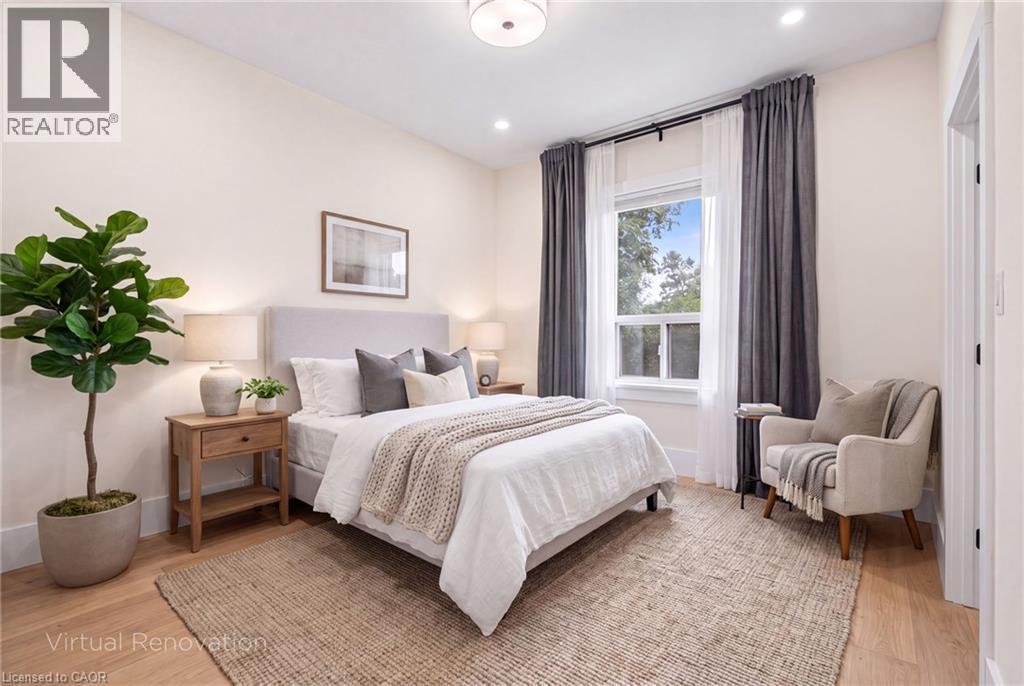 Virtually Renovated Bedroom - 188 Troy Street, Mississauga, ON - Indoor Photo Showing Bedroom