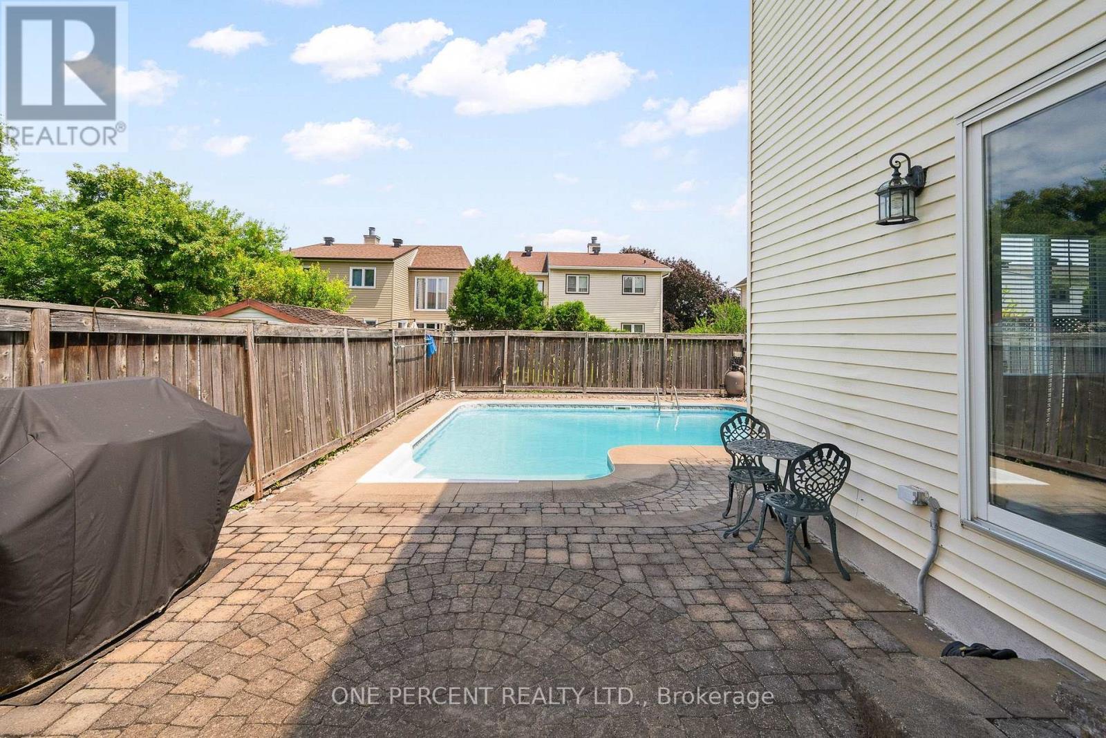 Inground Heated Pool - 8 Rastila Crescent, Ottawa, ON - Outdoor With In Ground Pool With Deck Patio Veranda With Exterior