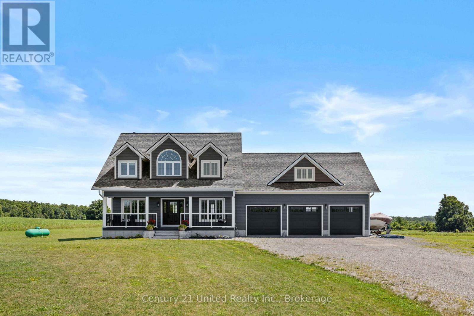 947 Payne Line, Douro-Dummer, ON - Outdoor With Deck Patio Veranda With Facade