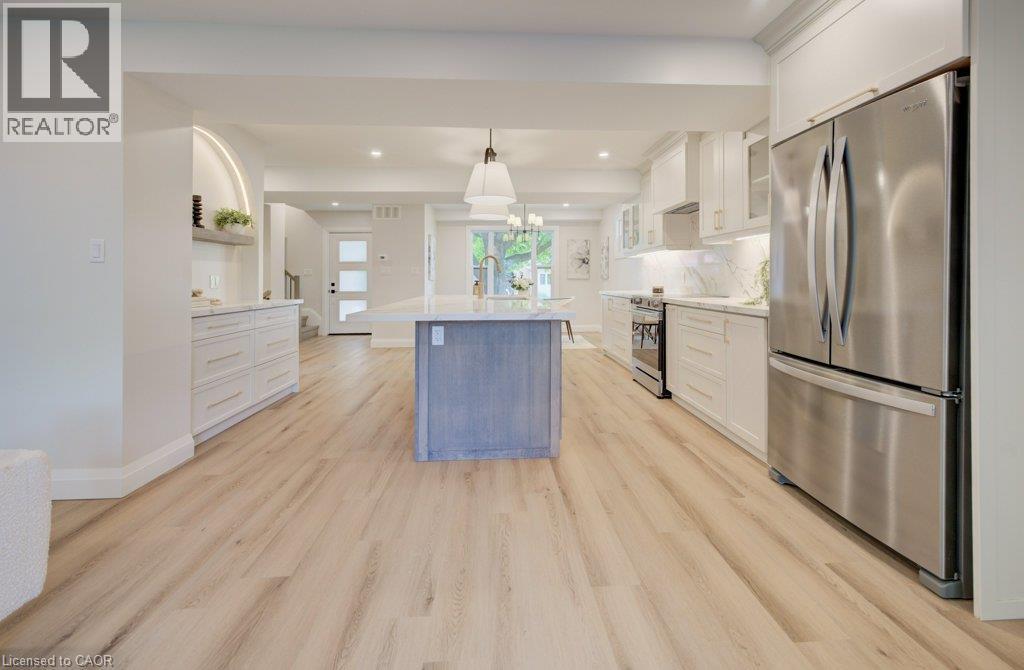 34 Moore Avenue N, Waterloo, ON - Indoor Photo Showing Kitchen With Stainless Steel Kitchen