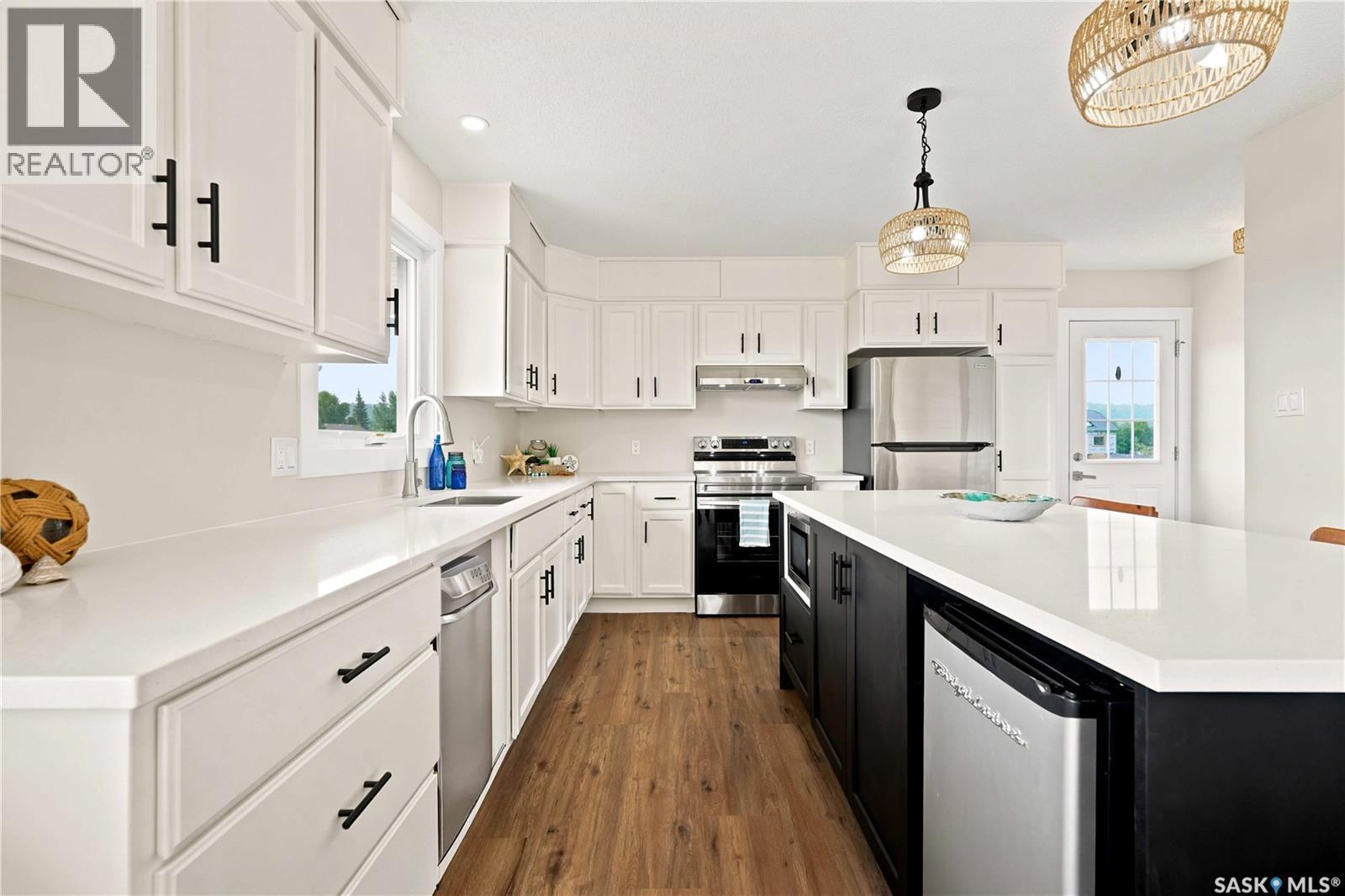 54B Marshall Crescent, Katepwa Beach, SK - Indoor Photo Showing Kitchen With Stainless Steel Kitchen With Upgraded Kitchen