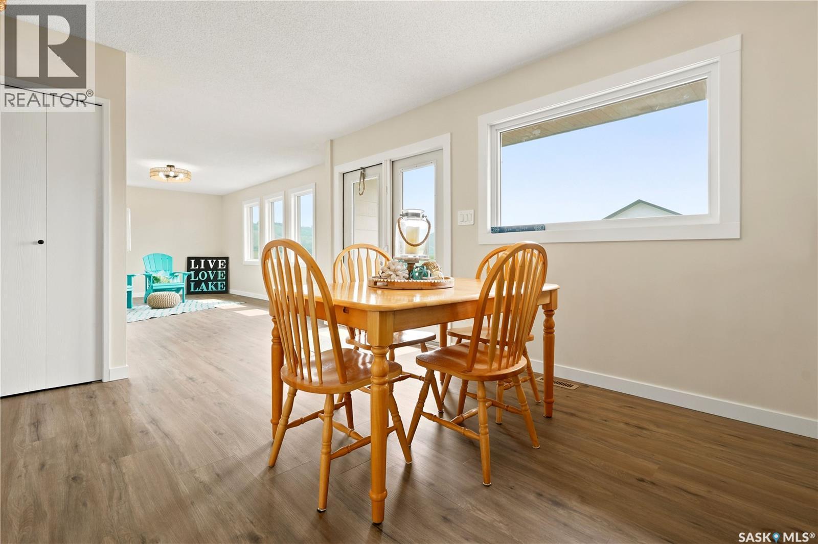 54B Marshall Crescent, Katepwa Beach, SK - Indoor Photo Showing Dining Room
