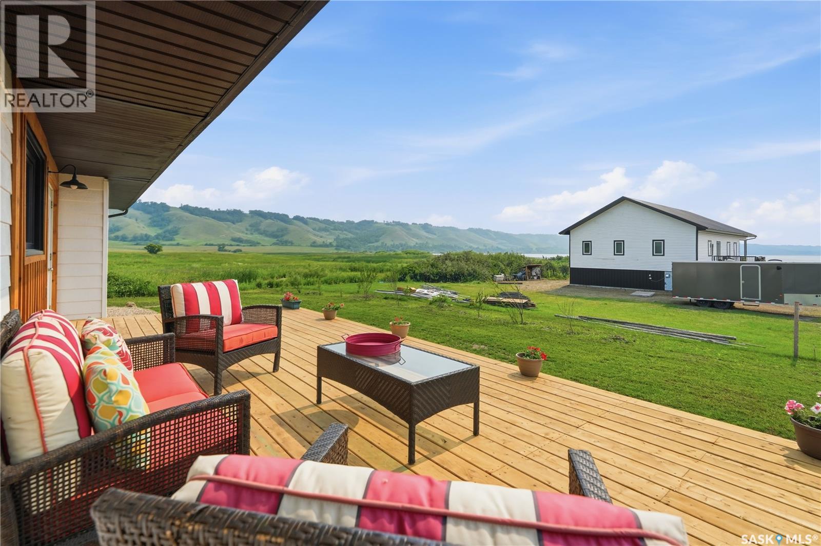 54B Marshall Crescent, Katepwa Beach, SK - Outdoor With Deck Patio Veranda With Exterior