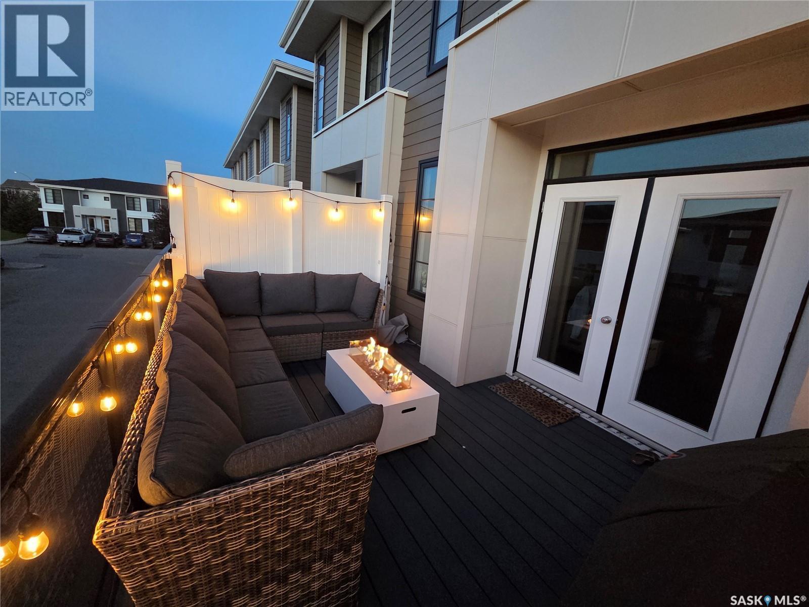 204 3229 Elgaard Drive, Regina, SK - Outdoor With Deck Patio Veranda With Exterior