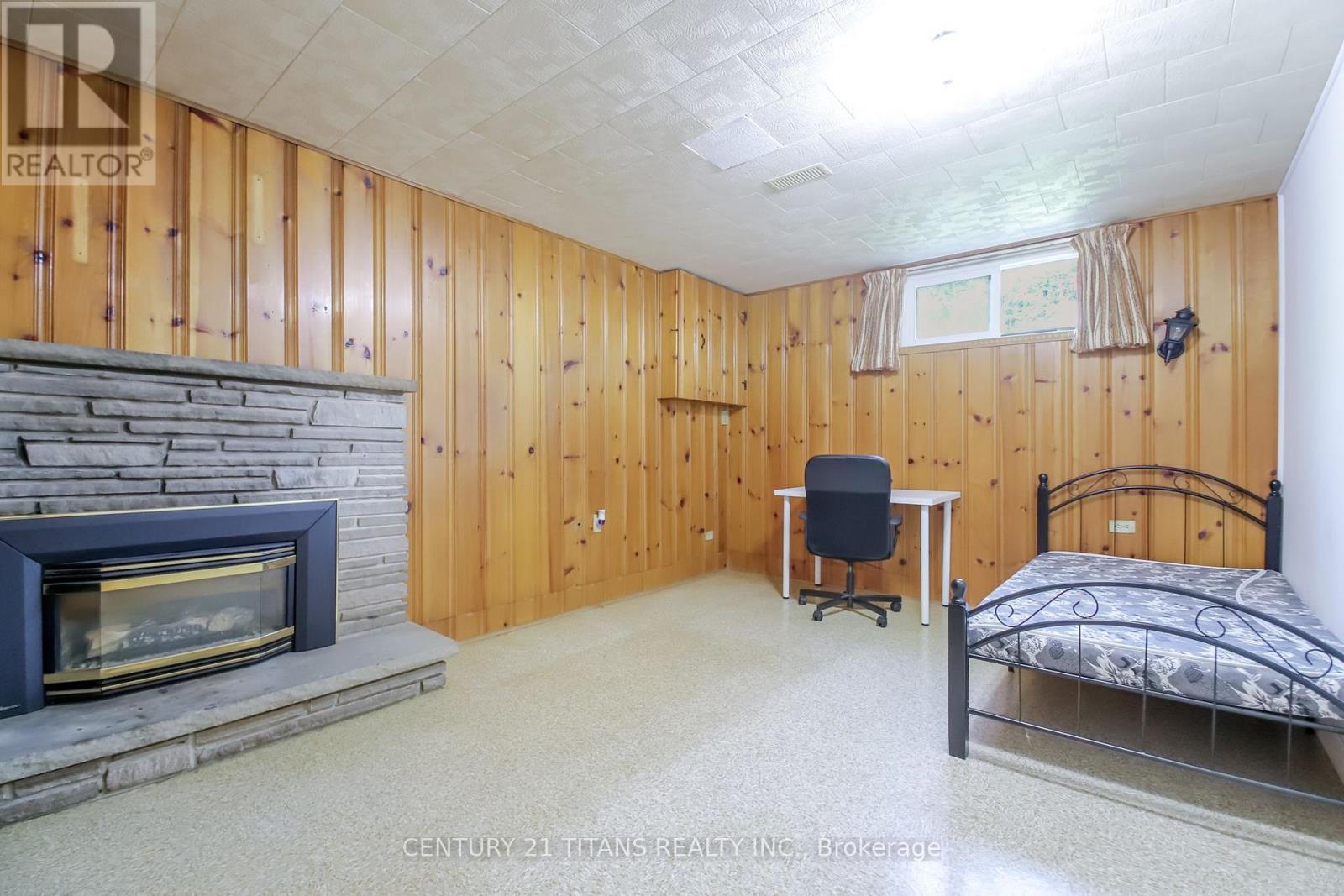 9 Minos Crescent, Toronto, ON - Indoor With Fireplace