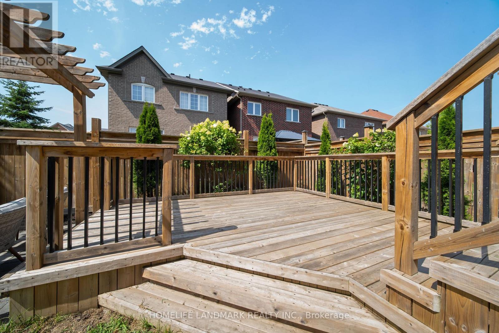 Upgraded Deck - 50 Keith-Wright Crescent, Ajax, ON - Outdoor With Deck Patio Veranda With Exterior