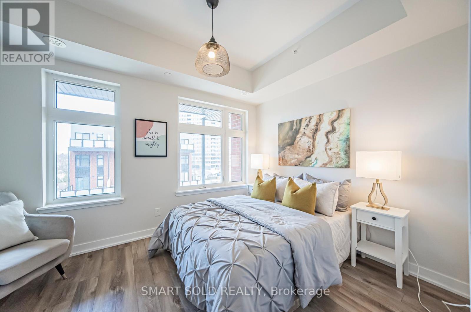132 - 20 Echo Point, Toronto, ON - Indoor Photo Showing Bedroom