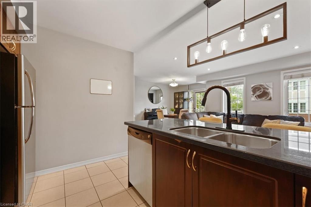 7 Sirente Drive Unit# 7, Hamilton, ON - Indoor Photo Showing Kitchen With Double Sink