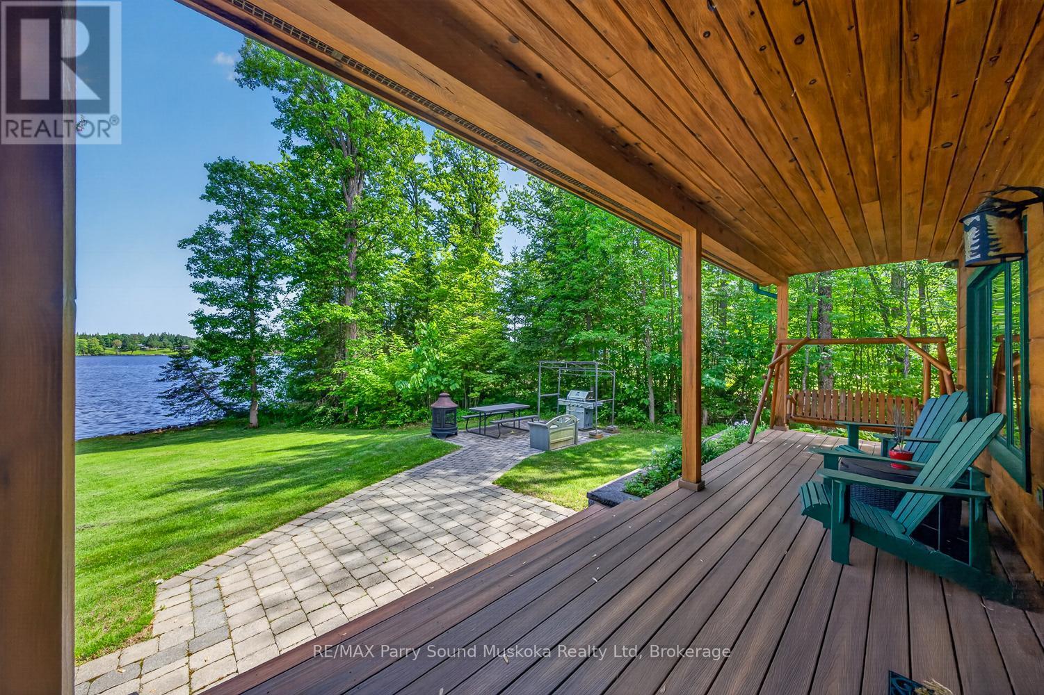 48 Wendy'S Lane, Mckellar, ON - Outdoor With Deck Patio Veranda