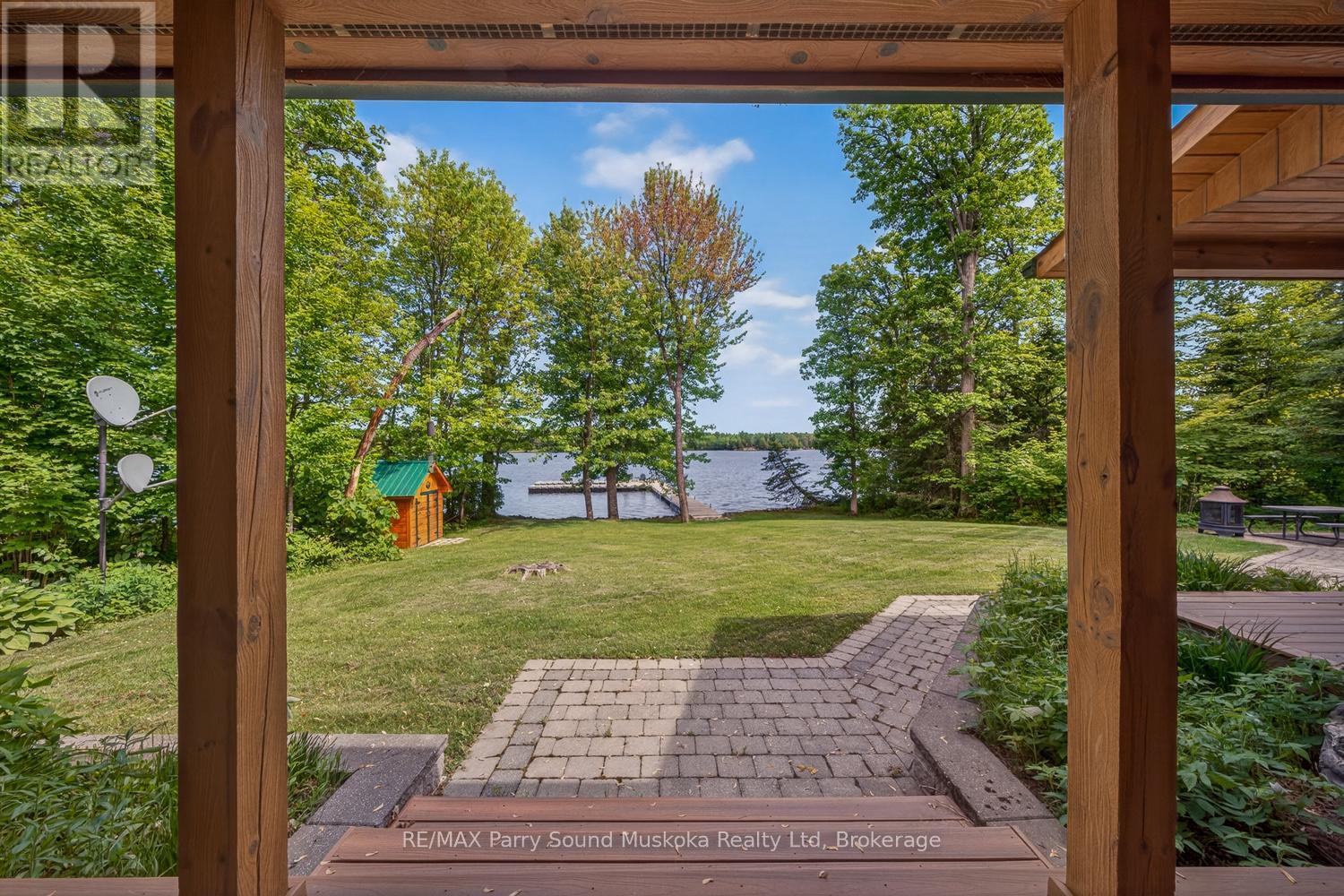 48 Wendy'S Lane, Mckellar, ON - Outdoor With Body Of Water