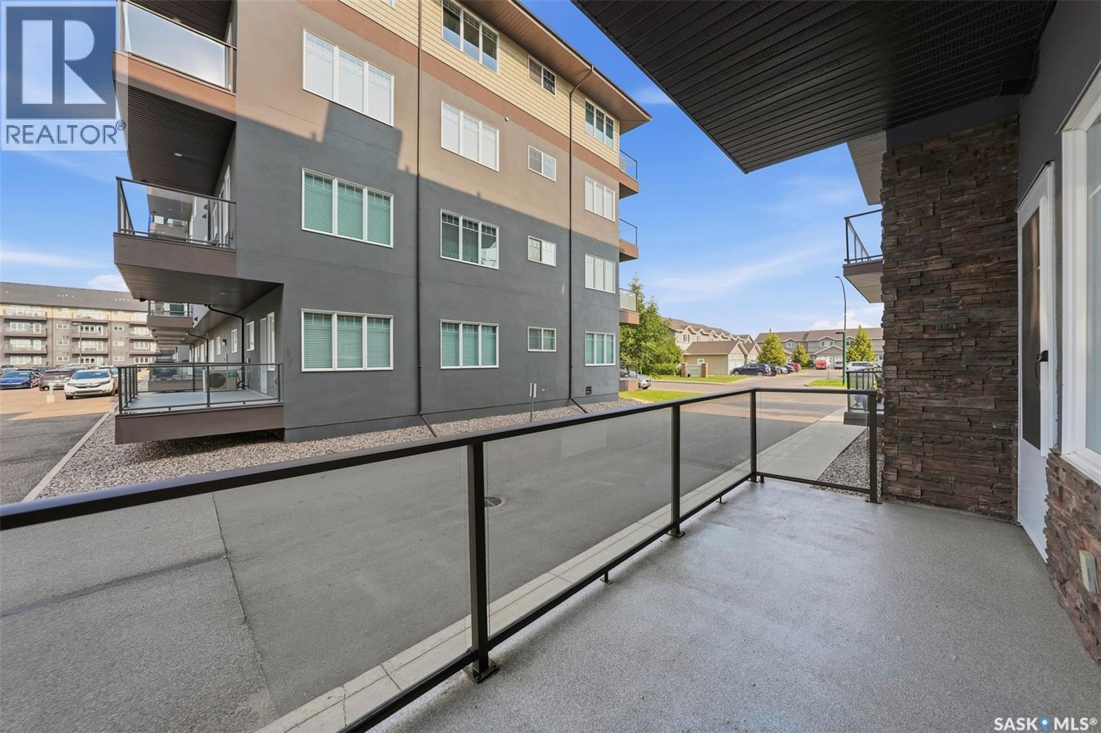 104 714 Hart Road, Saskatoon, SK - Outdoor With Balcony With Exterior