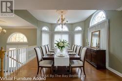 Dining Area virtually staged - 