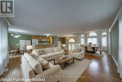 Living Room virtually staged - 