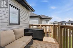 primary bedroom balcony -