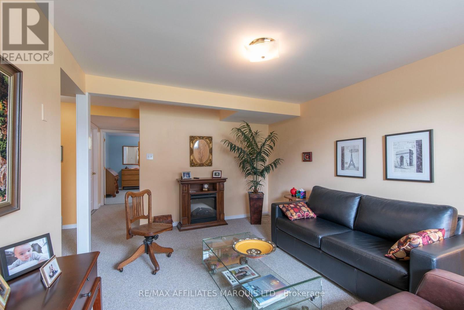 248 Northwoods Crescent, Cornwall, ON - Indoor Photo Showing Living Room With Fireplace