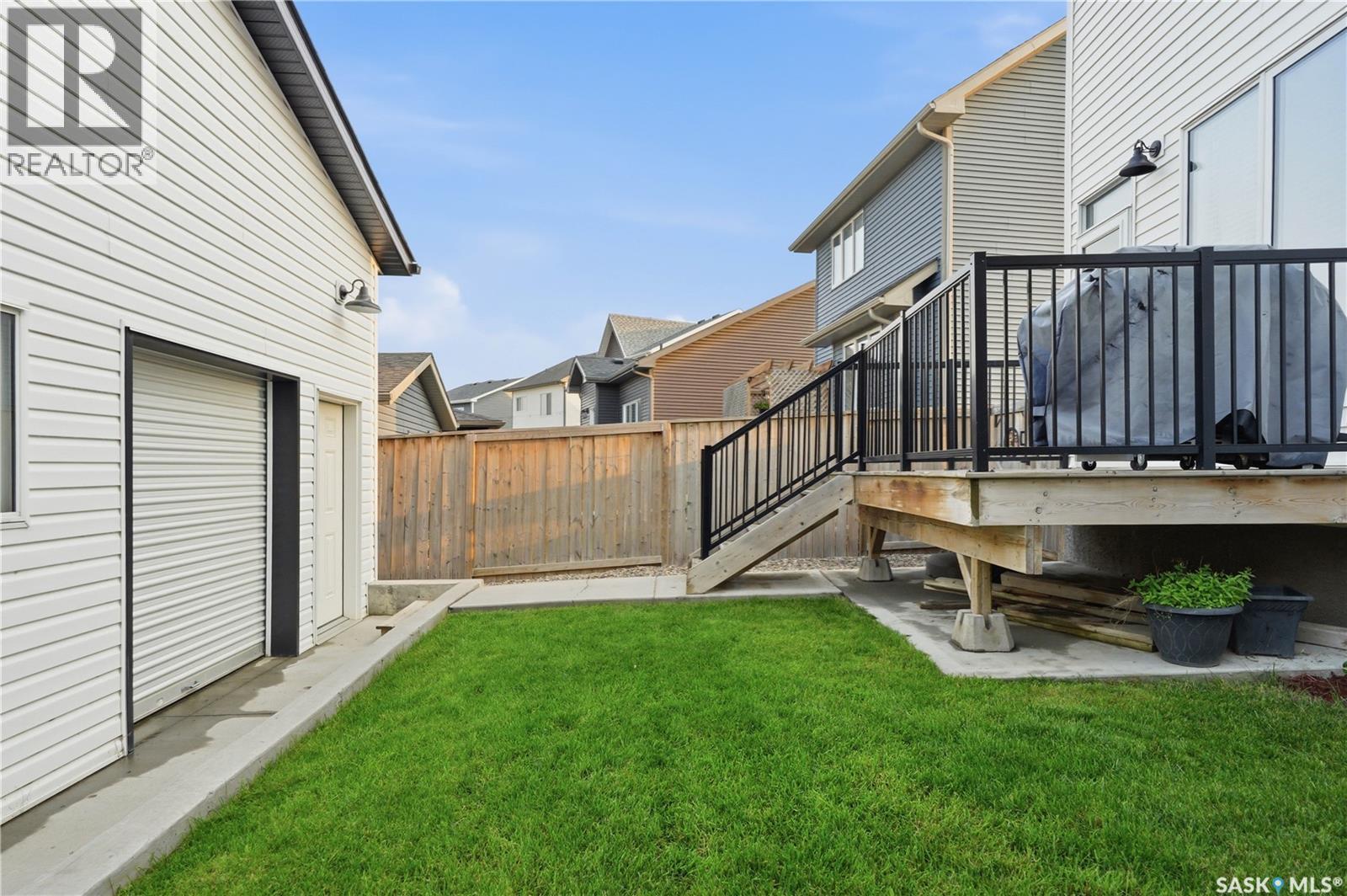 659 Secord Bend, Saskatoon, SK - Outdoor With Deck Patio Veranda With Exterior