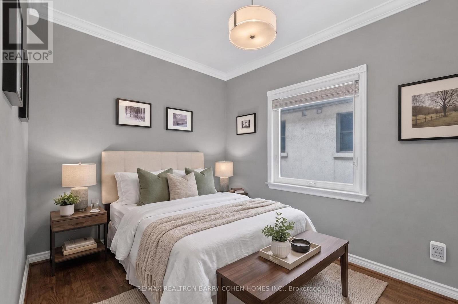 Virtually Staged - 110 Upper Canada Drive, Toronto, ON - Indoor Photo Showing Bedroom