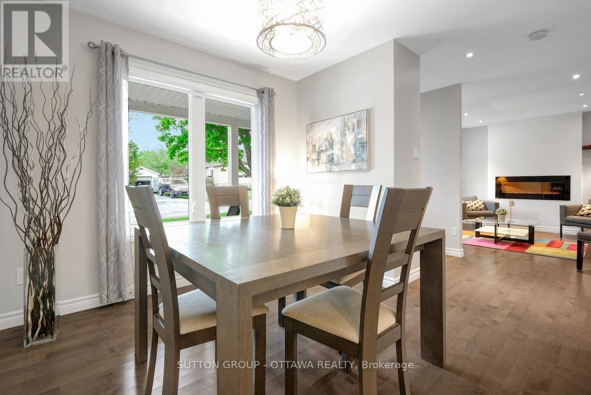1234 Anoka Street, Ottawa, ON - Indoor Photo Showing Dining Room With Fireplace