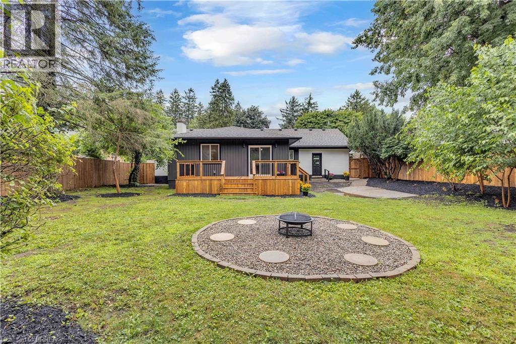 44 Tyrell Street, Simcoe, ON - Outdoor With Deck Patio Veranda With Backyard