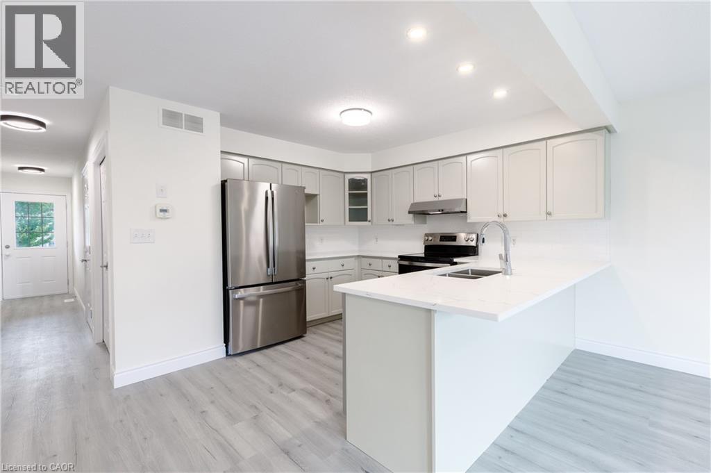 59 Iron Gate Street, Kitchener, ON - Indoor Photo Showing Kitchen With Stainless Steel Kitchen With Double Sink
