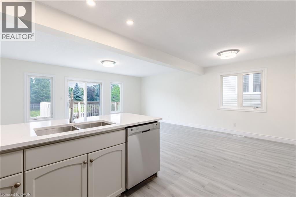 59 Iron Gate Street, Kitchener, ON - Indoor Photo Showing Kitchen With Double Sink