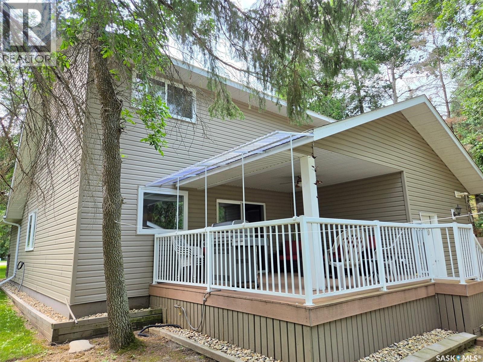 7 Confederation Drive, Moose Mountain Provincial Park, SK - Outdoor With Deck Patio Veranda With Exterior