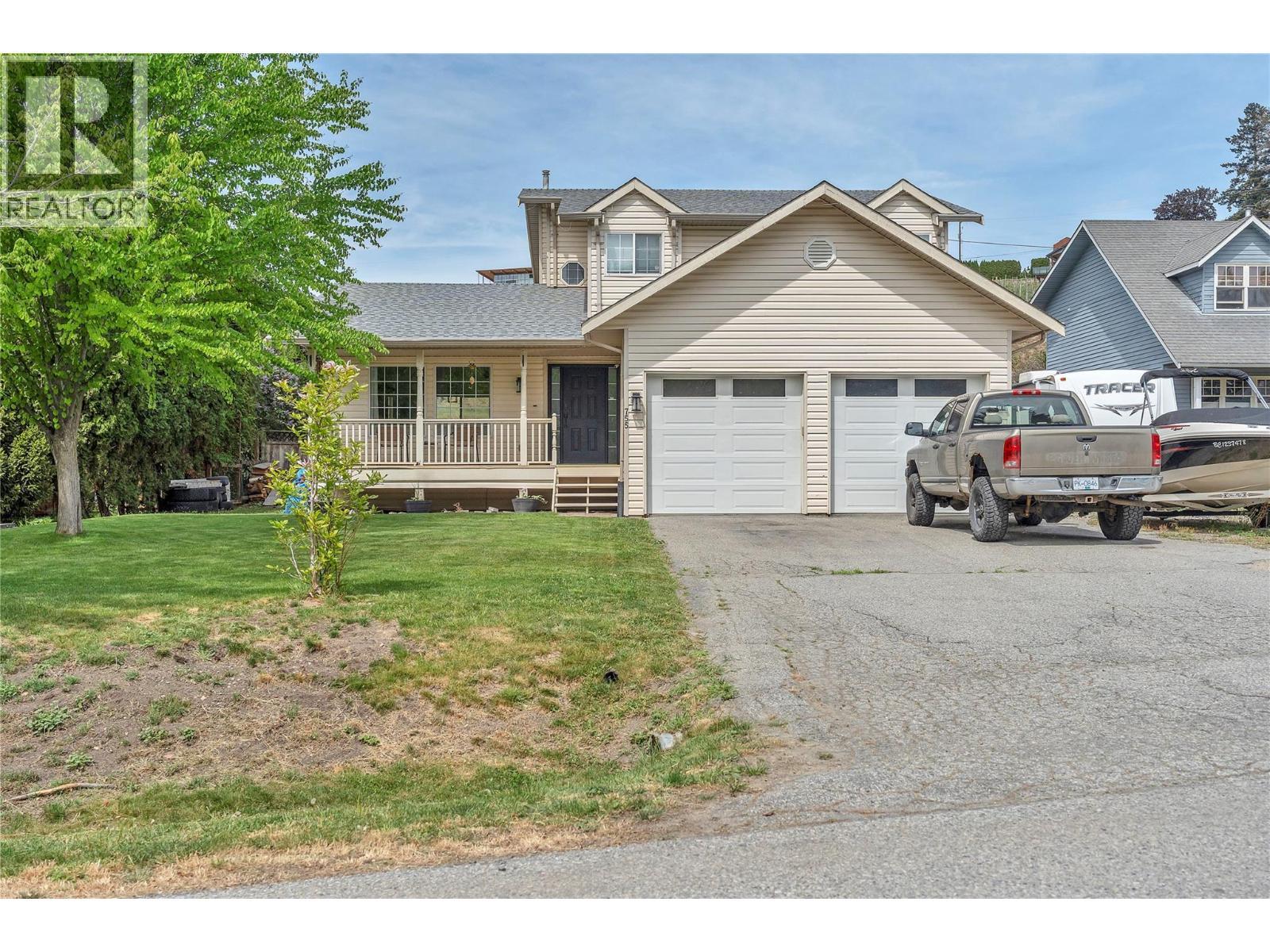 755 Wiseman Place, Naramata, BC - Outdoor With Deck Patio Veranda With Facade