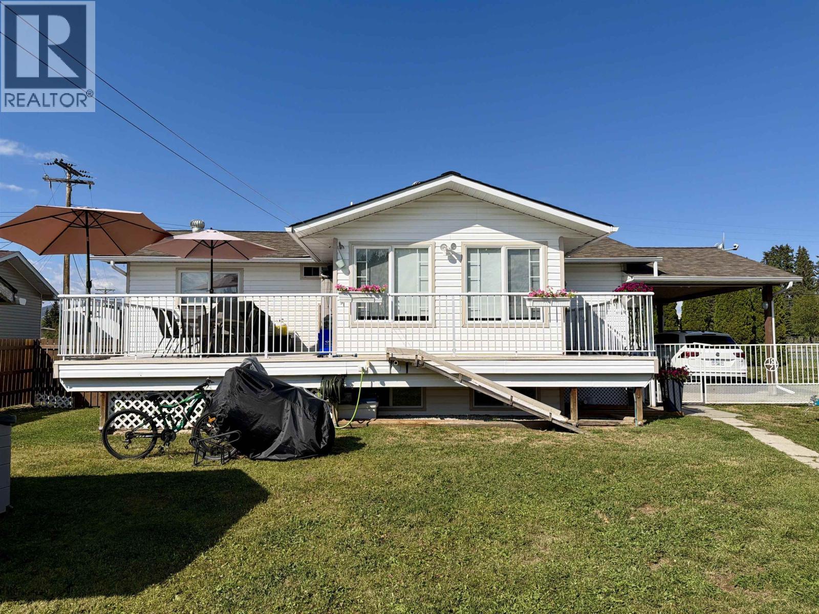 13 Nadina Crescent, Fraser Lake, BC - Outdoor With Deck Patio Veranda