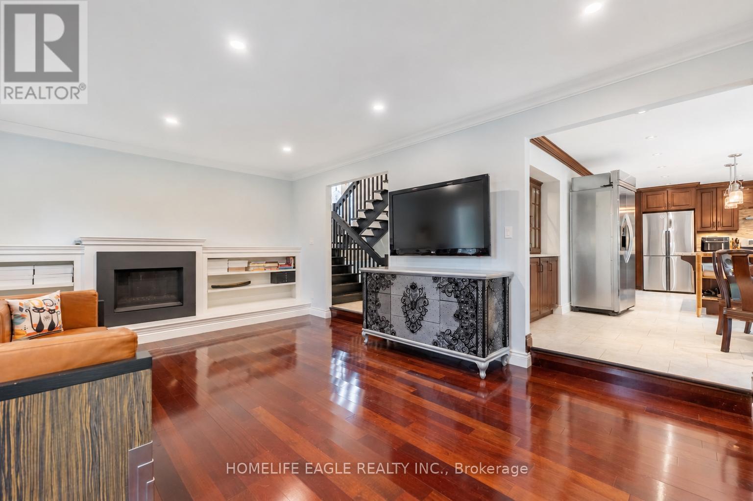 5803 3Rd Line, New Tecumseth, ON - Indoor Photo Showing Other Room With Fireplace