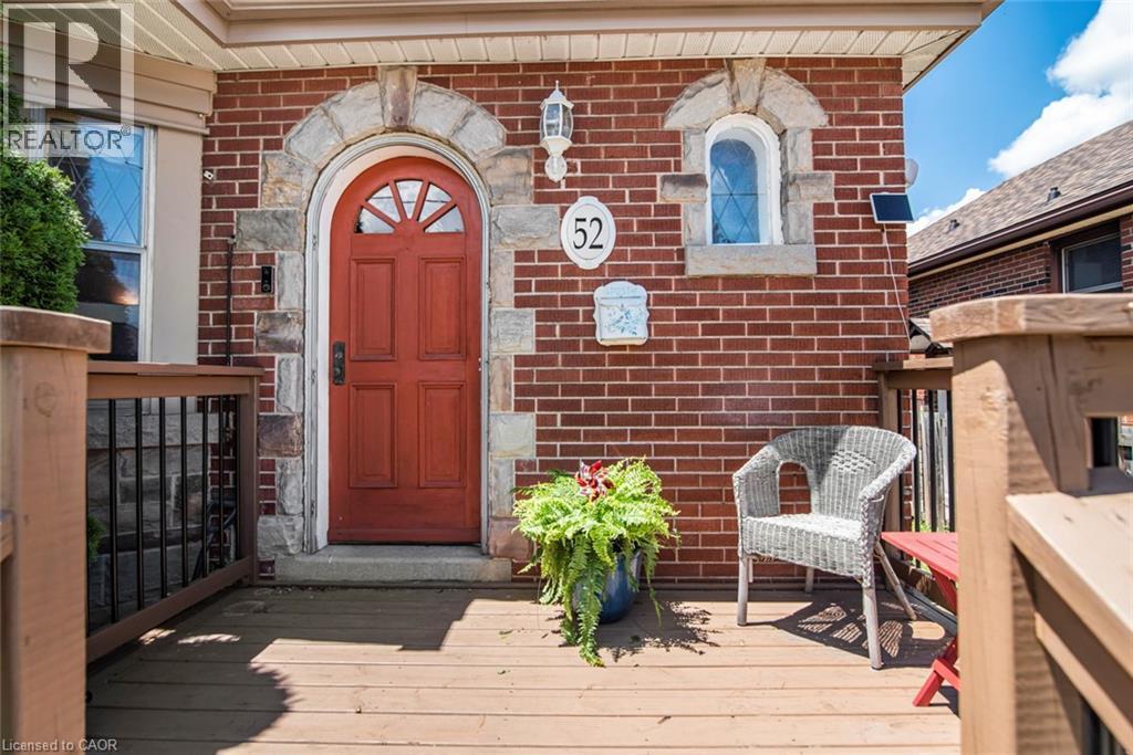 52 Cameron Avenue S, Hamilton, ON - Outdoor With Deck Patio Veranda With Exterior