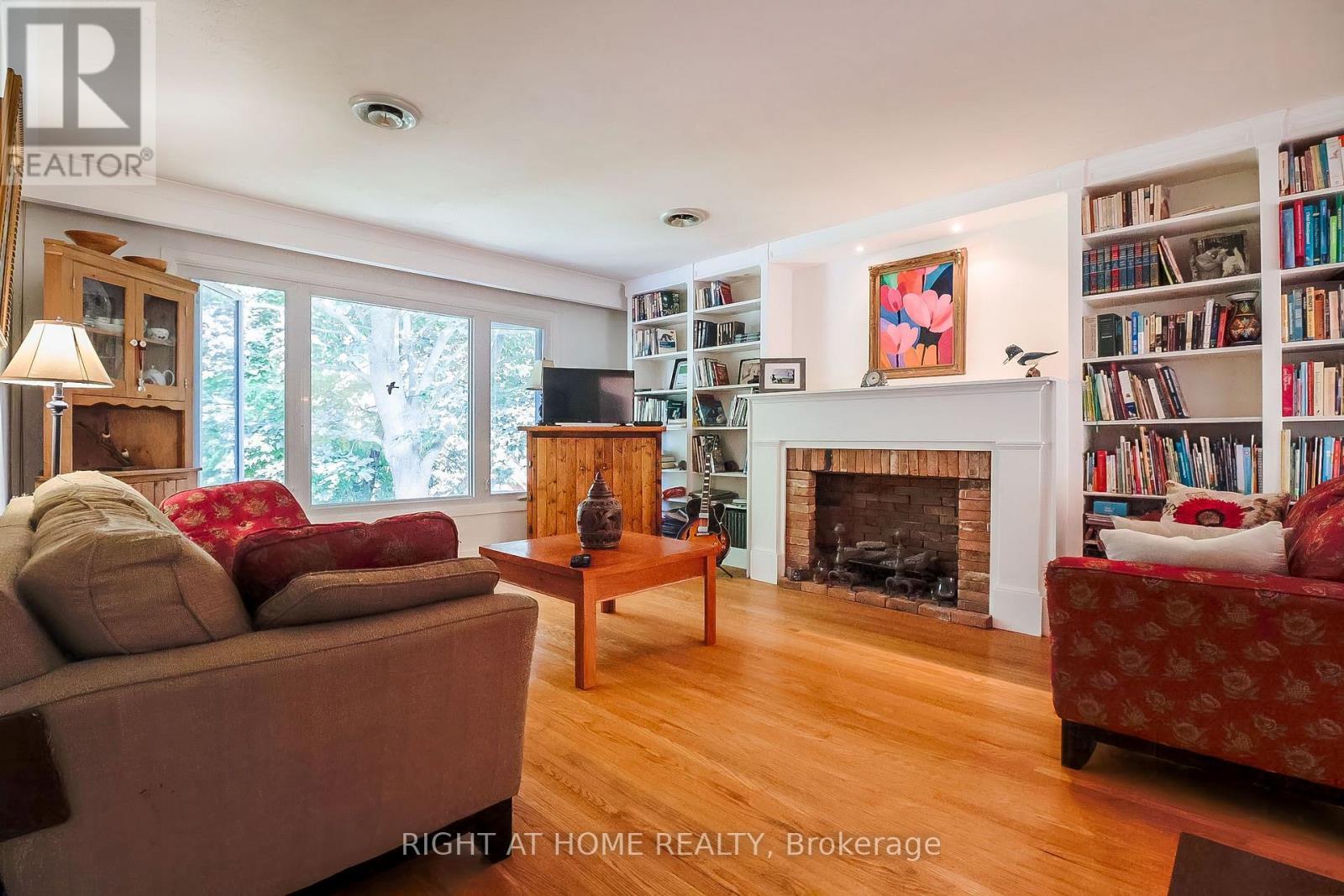 2 Cedarview Drive, Toronto, ON - Indoor Photo Showing Living Room With Fireplace