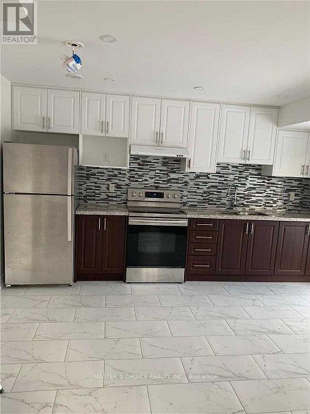 kitchen - Lower - 25 Mannar Drive, Markham, ON