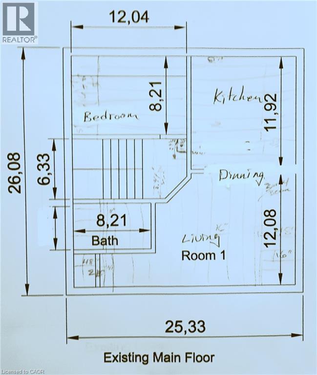 Floor plan - 274 East 38Th Street, Hamilton, ON - Other