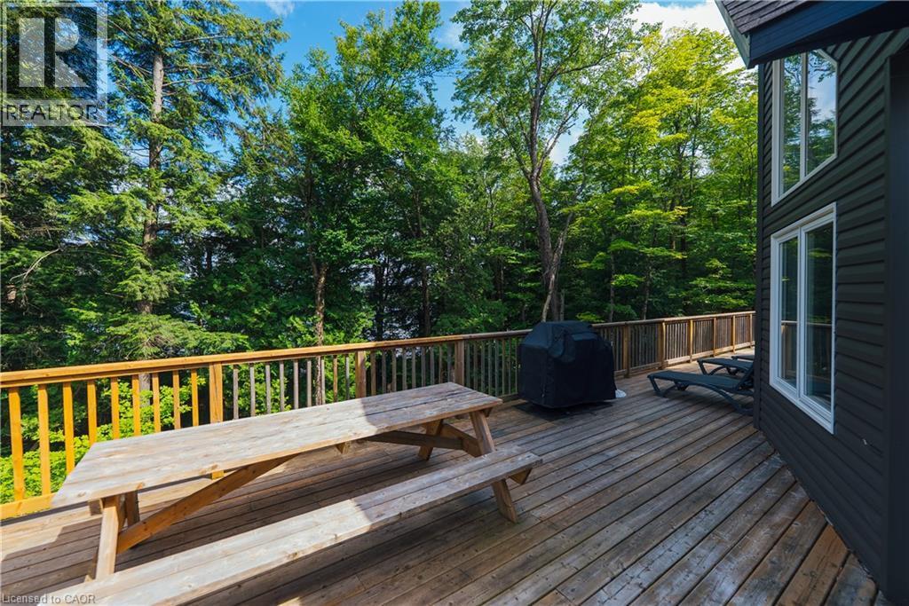 95 Chipmunk Lane, Magnetawan, ON - Outdoor With Deck Patio Veranda With Exterior