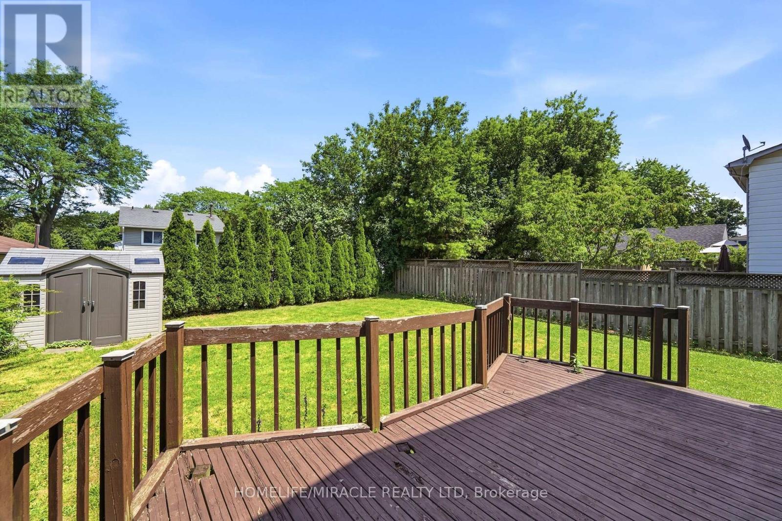 23 Heatherdale Place, Hamilton, ON - Outdoor With Deck Patio Veranda With Backyard