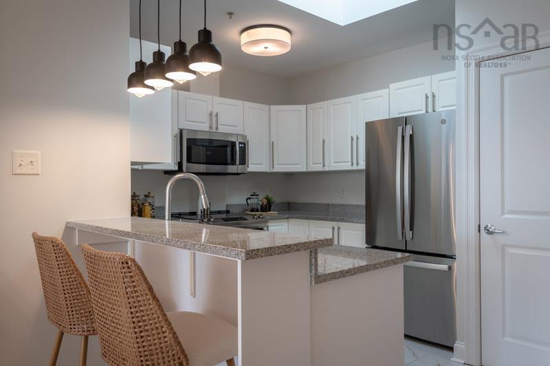 212 3805 Mont Blanc Terrace, Halifax, NS - Indoor Photo Showing Kitchen With Double Sink