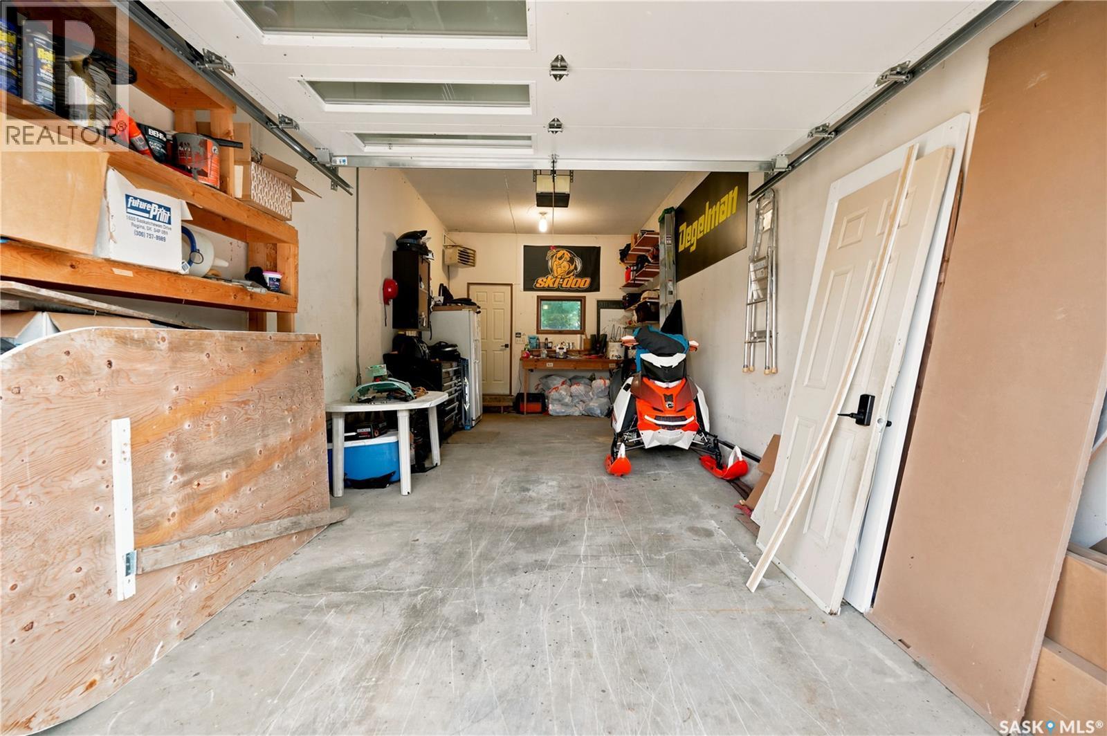 35 Kipling Avenue, Southey, SK - Indoor Photo Showing Garage