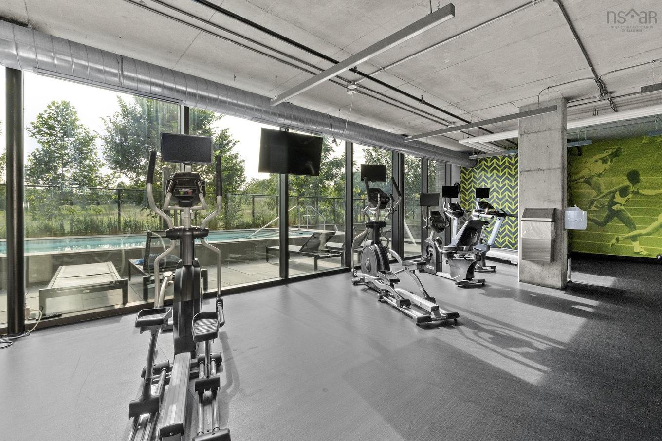 503 1048 Wellington, Halifax, NS - Indoor Photo Showing Gym Room