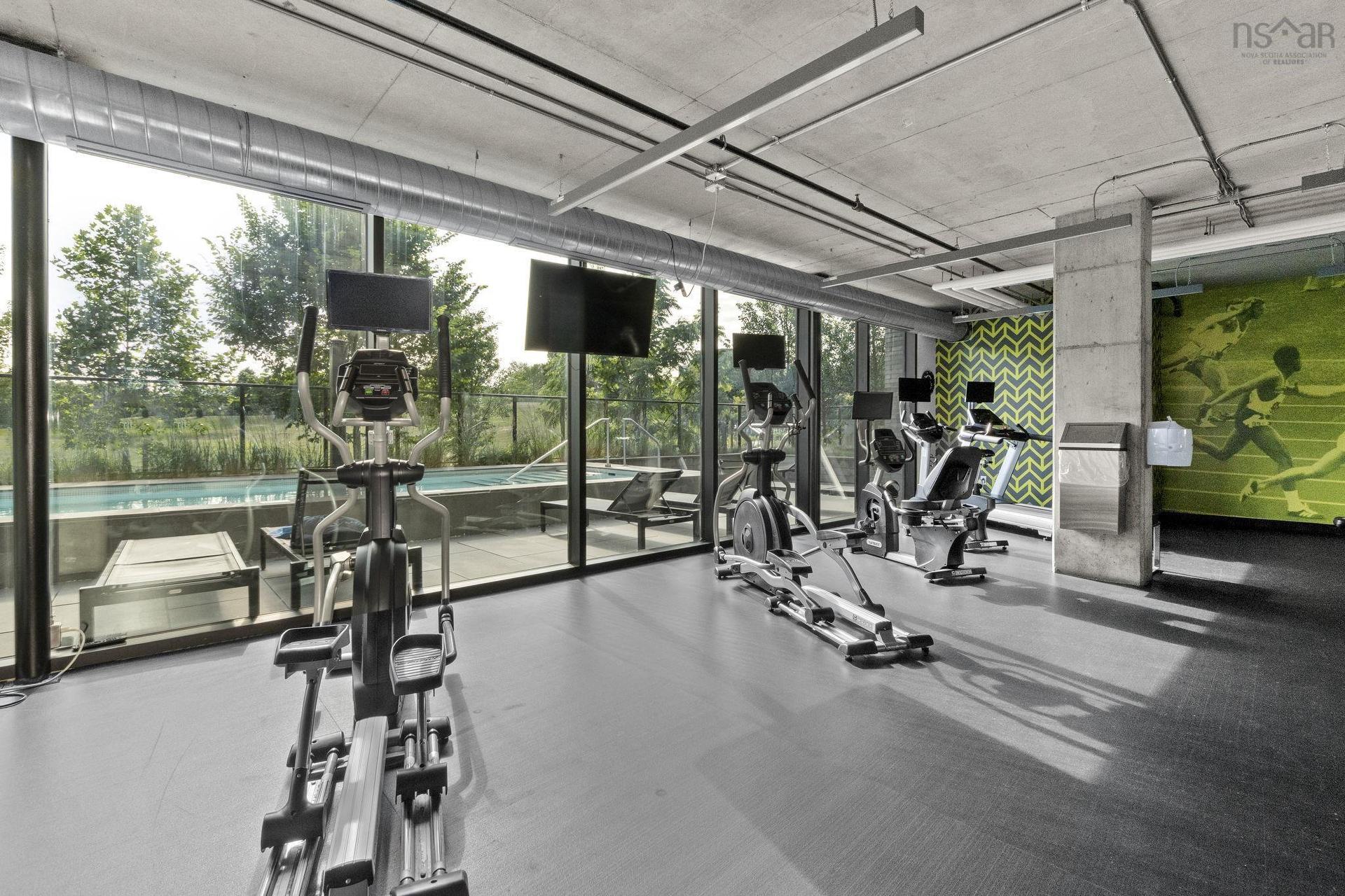 503 1048 Wellington, Halifax, NS - Indoor Photo Showing Gym Room