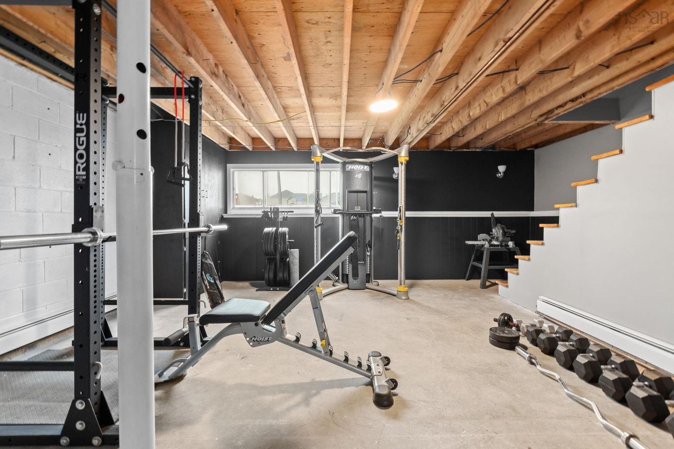 3 Osborne Avenue, Dartmouth, NS - Indoor Photo Showing Gym Room