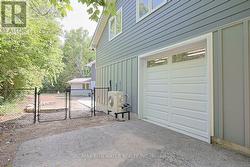 Back of the Garage with Through door -