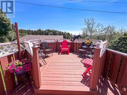 Deck off kitchen -