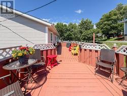 Deck off kitchen -