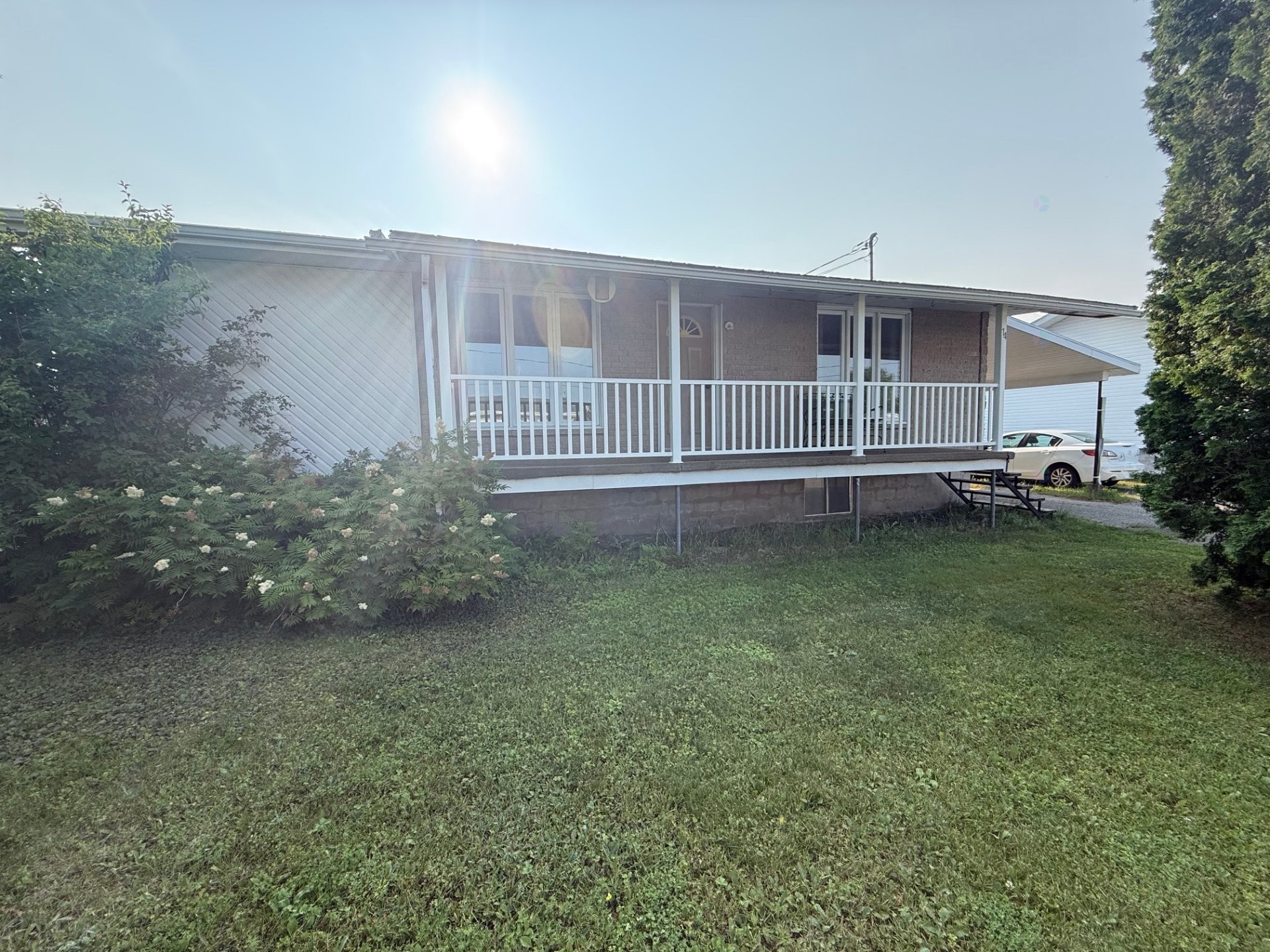 Façade - 14 2E Rue S., Béarn, QC - Outdoor With Deck Patio Veranda