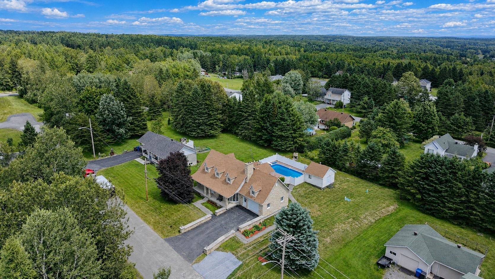 Overall view - 2530 206E Rue, Saint-Georges, QC - Outdoor With View