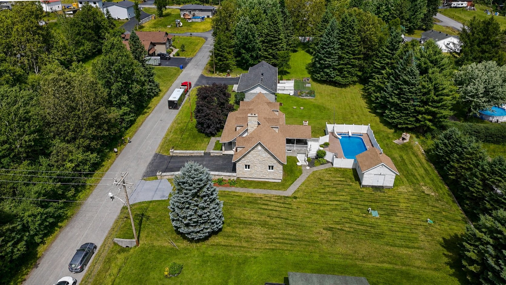 Overall view - 2530 206E Rue, Saint-Georges, QC - Outdoor With View
