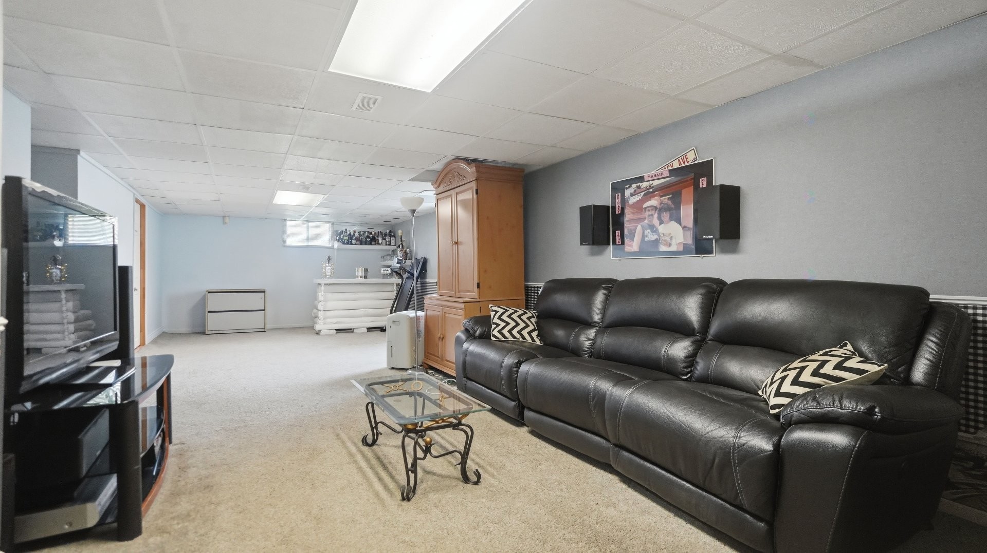 Family Room - 2530 206E Rue, Saint-Georges, QC - Indoor Photo Showing Living Room