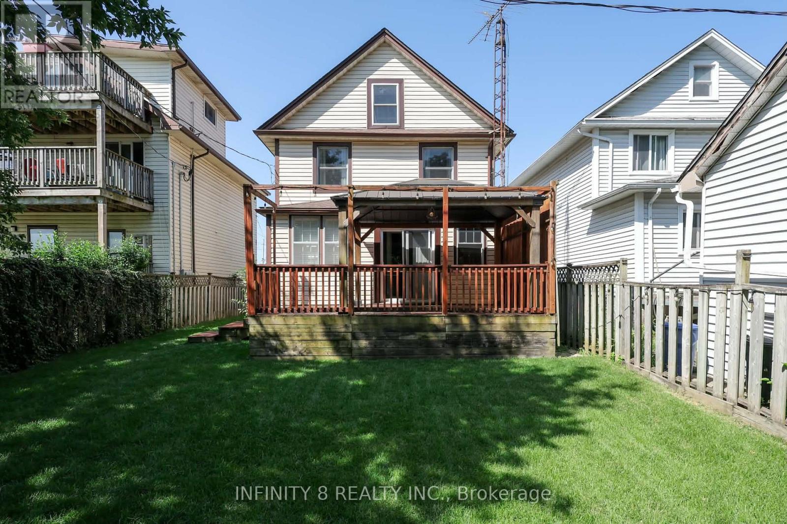 Back View - 4 Alpine Street, St. Catharines (Grapeview), ON - Outdoor With Deck Patio Veranda